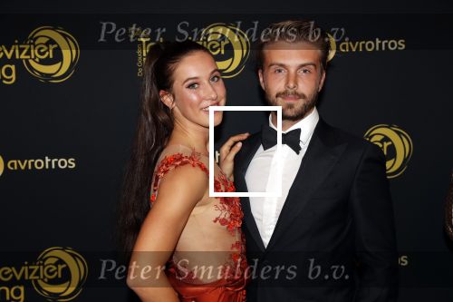 Amsterdam 9 oktober 2019
Uitreiking televizierring 2019 in AFAS Live. Suzanne Schulting en haar vriend Sebastiaan Middelkoop