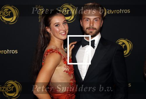 Amsterdam 9 oktober 2019
Uitreiking televizierring 2019 in AFAS Live. Suzanne Schulting en haar vriend Sebastiaan Middelkoop
