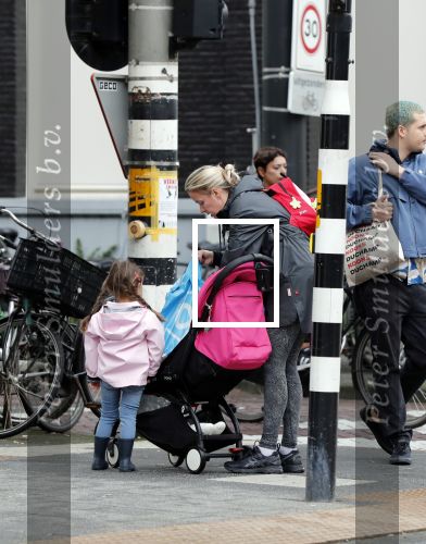 Amsterdam 1 oktober 2019
Suze Mens met haar dochter.