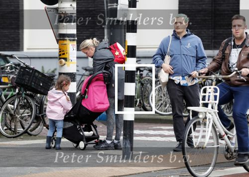 Amsterdam 1 oktober 2019
Suze Mens met haar dochter.