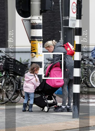 Amsterdam 1 oktober 2019
Suze Mens met haar dochter.