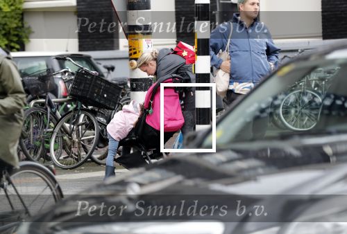 Amsterdam 1 oktober 2019
Suze Mens met haar dochter.