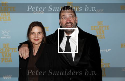 Amsterdam 7 oktober 2019
Premiere de belofte van Pisa in Tuschinski. Theo Maassen met zij partner