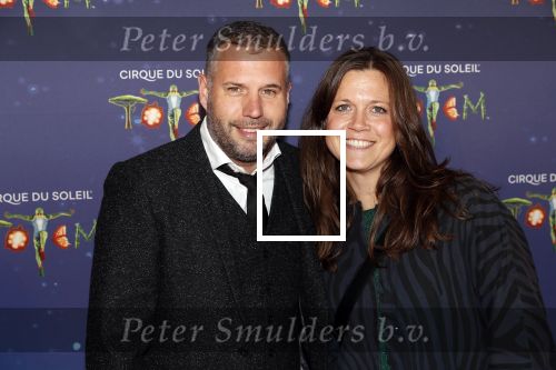 Den Haag 13 september 2019
Premiere Cirque du Soleil op het malieveld in Den Haag.
Tijl Beckand met zijn kinderen en vriendin