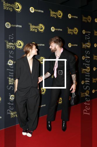 Amsterdam 9 oktober 2019
Uitreiking televizierring 2019 in AFAS Live. Tim Hofman en partner Lize Korpershoek