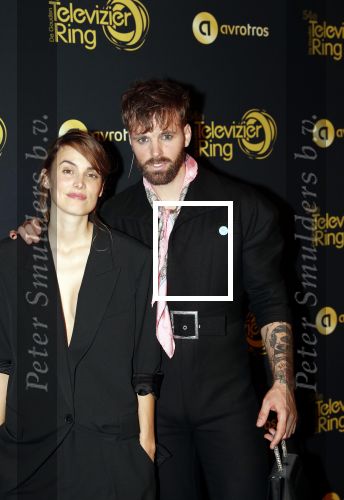 Amsterdam 9 oktober 2019
Uitreiking televizierring 2019 in AFAS Live. Tim Hofman en partner Lize Korpershoek