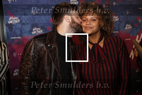 Amsterdam 30 oktober 2019
Premiere house of no Limits. Tim Hofman met goede vriendin actrice ..