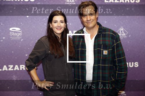 Amsterdam 13 oktober 2019
Premiere Lazarus in het deLamar theater. Tina de Bruijn  met partner Vincent Croiset