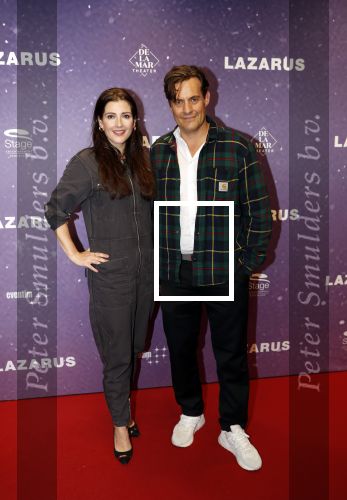 Amsterdam 13 oktober 2019
Premiere Lazarus in het deLamar theater. Tina de Bruijn  met partner Vincent Croiset