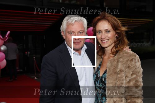 Hilversum 7 oktober 2019
Gala voor breast care foundation in studio 21. Titus Kramer met partner