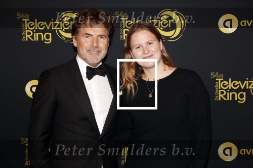 Amsterdam 9 oktober 2019
Uitreiking televizierring 2019 in AFAS Live. Toine v Peperstraten met zijn dochter