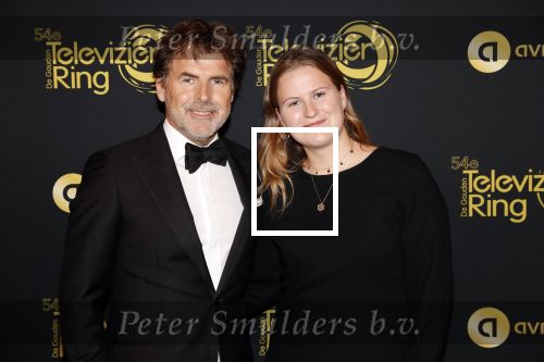 Amsterdam 9 oktober 2019
Uitreiking televizierring 2019 in AFAS Live. Toine v Peperstraten met zijn dochter