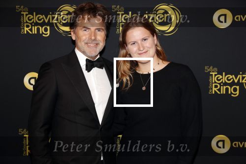 Amsterdam 9 oktober 2019
Uitreiking televizierring 2019 in AFAS Live. Toine v Peperstraten met zijn dochter