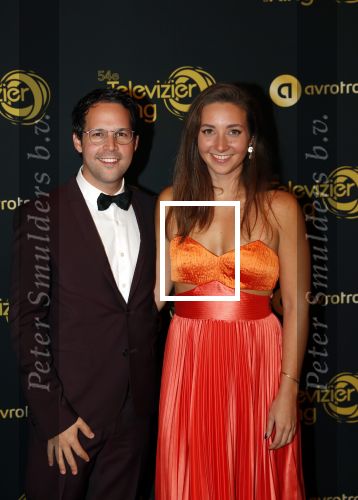 Amsterdam 9 oktober 2019
Uitreiking televizierring 2019 in AFAS Live. Victor Mids en partner Myrthe