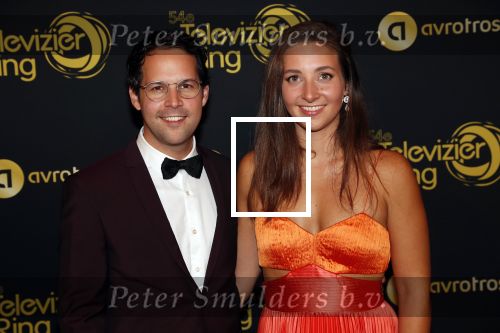 Amsterdam 9 oktober 2019
Uitreiking televizierring 2019 in AFAS Live. Victor Mids en partner Myrthe