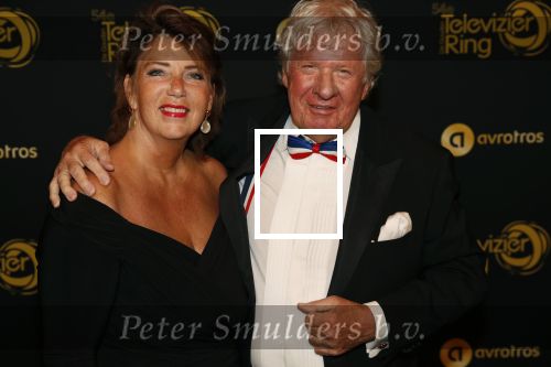 Amsterdam 9 oktober 2019
Uitreiking televizierring 2019 in AFAS Live. Willibrord Frequin met zijn vriendin
