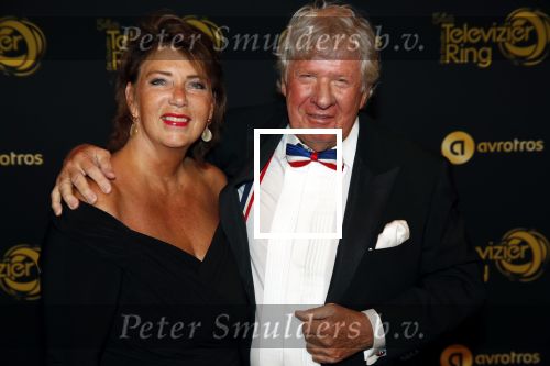 Amsterdam 9 oktober 2019
Uitreiking televizierring 2019 in AFAS Live. Willibrord Frequin met zijn vriendin