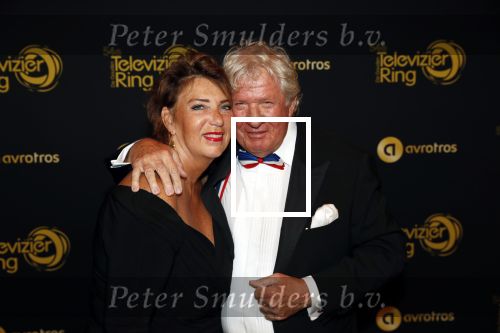 Amsterdam 9 oktober 2019
Uitreiking televizierring 2019 in AFAS Live. Willibrord Frequin met zijn vriendin