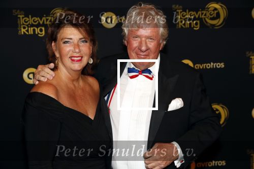 Amsterdam 9 oktober 2019
Uitreiking televizierring 2019 in AFAS Live. Willibrord Frequin met zijn vriendin