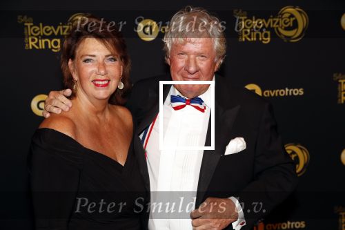 Amsterdam 9 oktober 2019
Uitreiking televizierring 2019 in AFAS Live. Willibrord Frequin met zijn vriendin