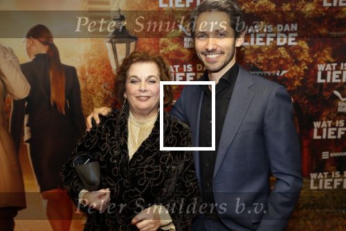 Amsterdam 14 oktober 2019
Premiere Wat is dan liefde in Tuschinski. Wouter de Jong met zijn schoonmoeder