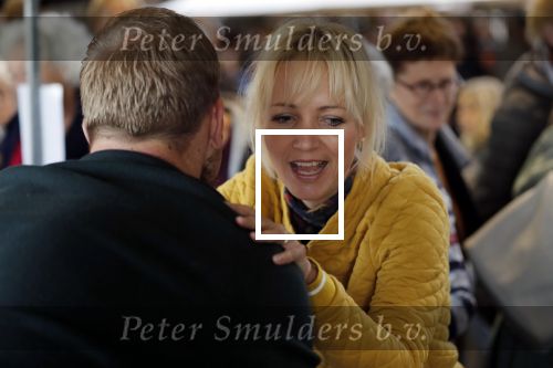 Boekel 19 oktober 2019
Meerdere boeren van boer zoekt vrouw stan op een mini markt in de stallen van Boerin Steffi. Ook Yvon Jaspers kwam met haar moeder en tantes een kijkje nemen.