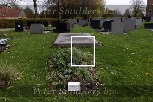 Dronrijp 29 oktober 2020
Het Graf van Aart Staartjes . Zijn huis staat tegen over de kerk.