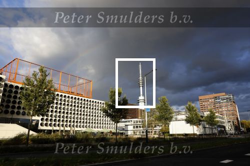 Amsterdam 21 oktober 2020
Regenboog bij de zuidas.