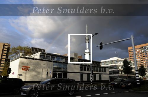 Amsterdam 21 oktober 2020
Regenboog bij de zuidas.