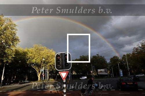 Amsterdam 21 oktober 2020
Regenboog bij de zuidas.