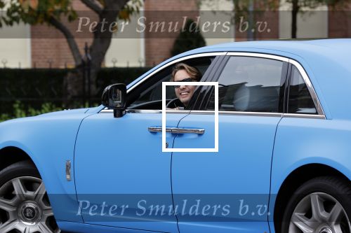 Amsterdam 24 oktober 2020
Bas Smit in blauwe Rolls Royce