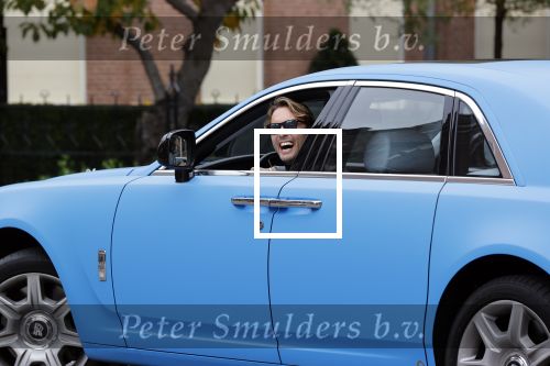 Amsterdam 24 oktober 2020
Bas Smit in blauwe Rolls Royce