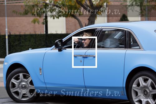 Amsterdam 24 oktober 2020
Bas Smit in blauwe Rolls Royce