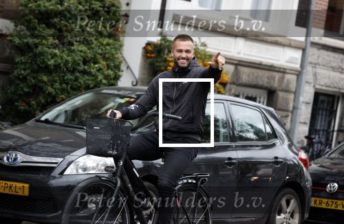 Amsterdam 21 oktober 2020
Dave Roelvink op de fiets in Amsterdam