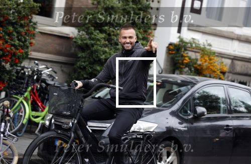 Amsterdam 21 oktober 2020
Dave Roelvink op de fiets in Amsterdam