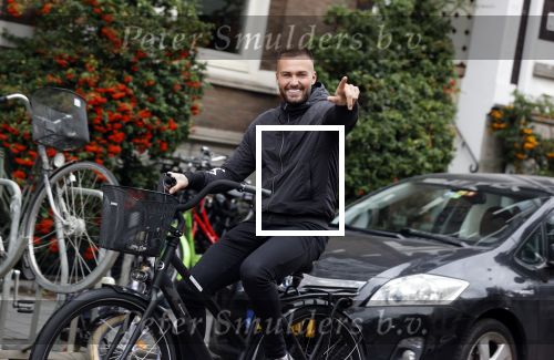 Amsterdam 21 oktober 2020
Dave Roelvink op de fiets in Amsterdam