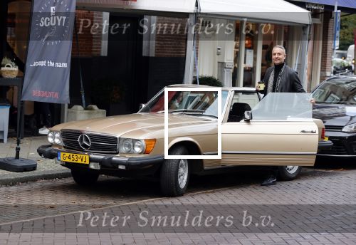 Amsterdam 5 november 2020
Eric Kuster in zijn oldtimer Mercedes in de cornelis schuytstraat