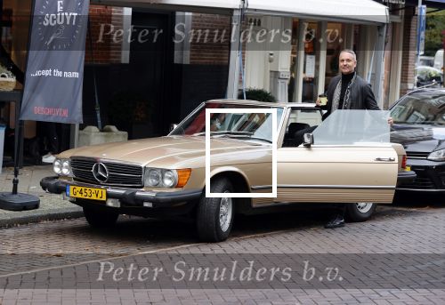 Amsterdam 5 november 2020
Eric Kuster in zijn oldtimer Mercedes in de cornelis schuytstraat