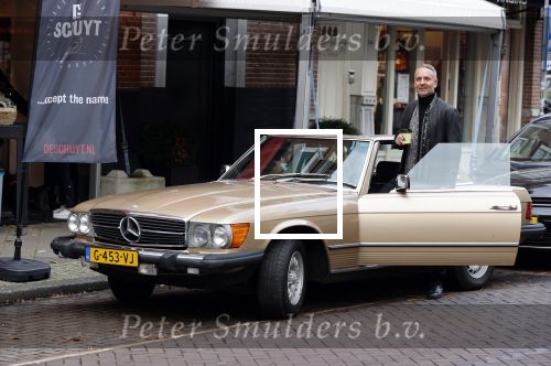 Amsterdam 5 november 2020
Eric Kuster in zijn oldtimer Mercedes in de cornelis schuytstraat