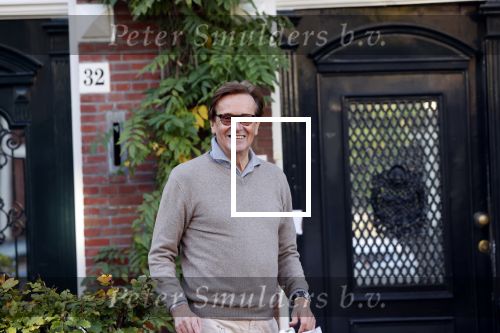Den Haag 7 november 2020
Fran Jansen bij zijn huis .