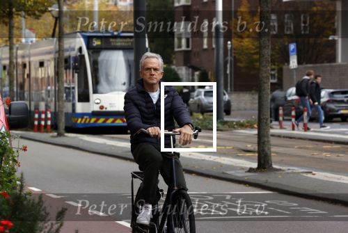 Amsterdam 5 november 2020
Jaap Jongbloed op weg naar de DC klinieken in Amsterdam zuid