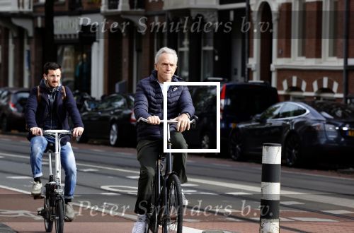 Amsterdam 5 november 2020
Jaap Jongbloed op weg naar de DC klinieken in Amsterdam zuid