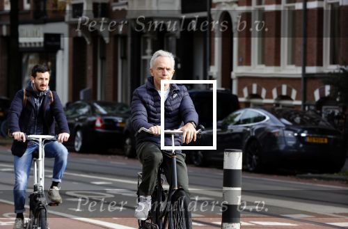 Amsterdam 5 november 2020
Jaap Jongbloed op weg naar de DC klinieken in Amsterdam zuid