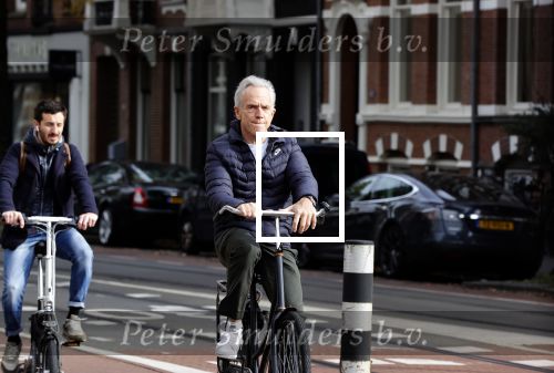 Amsterdam 5 november 2020
Jaap Jongbloed op weg naar de DC klinieken in Amsterdam zuid