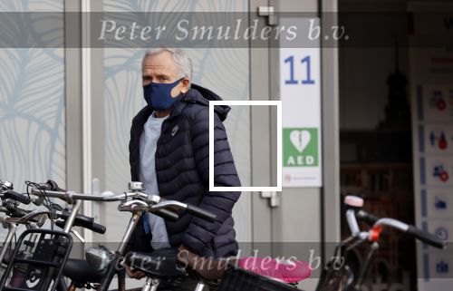 Amsterdam 5 november 2020
Jaap Jongbloed op weg naar de DC klinieken in Amsterdam zuid