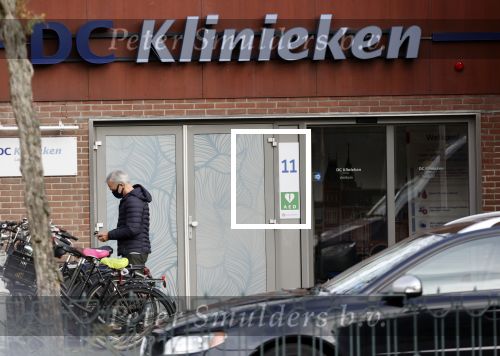 Amsterdam 5 november 2020
Jaap Jongbloed op weg naar de DC klinieken in Amsterdam zuid