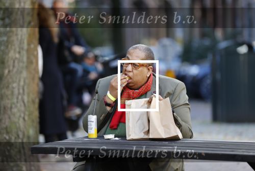 Amsterdam 22 oktober 2020
John Leerdam eet een frietje in Amsterdam zuid