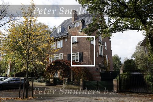 Amsterdam 21 oktober 2020
Huis van Marco v Basten aan het vondelpark