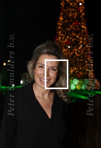 Noordwijk 5 november 2020
Harry Mens steekt de lichten van de kerstboom bij Hotel Huis ter Duin aan dit jaar. Marie Claire Noorlander