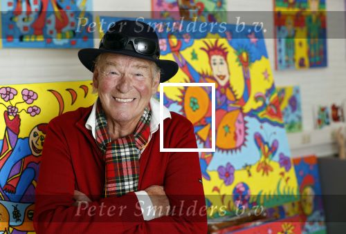 Amsterdam 5 oktober 2020
Peter Faber in zijn atelier.